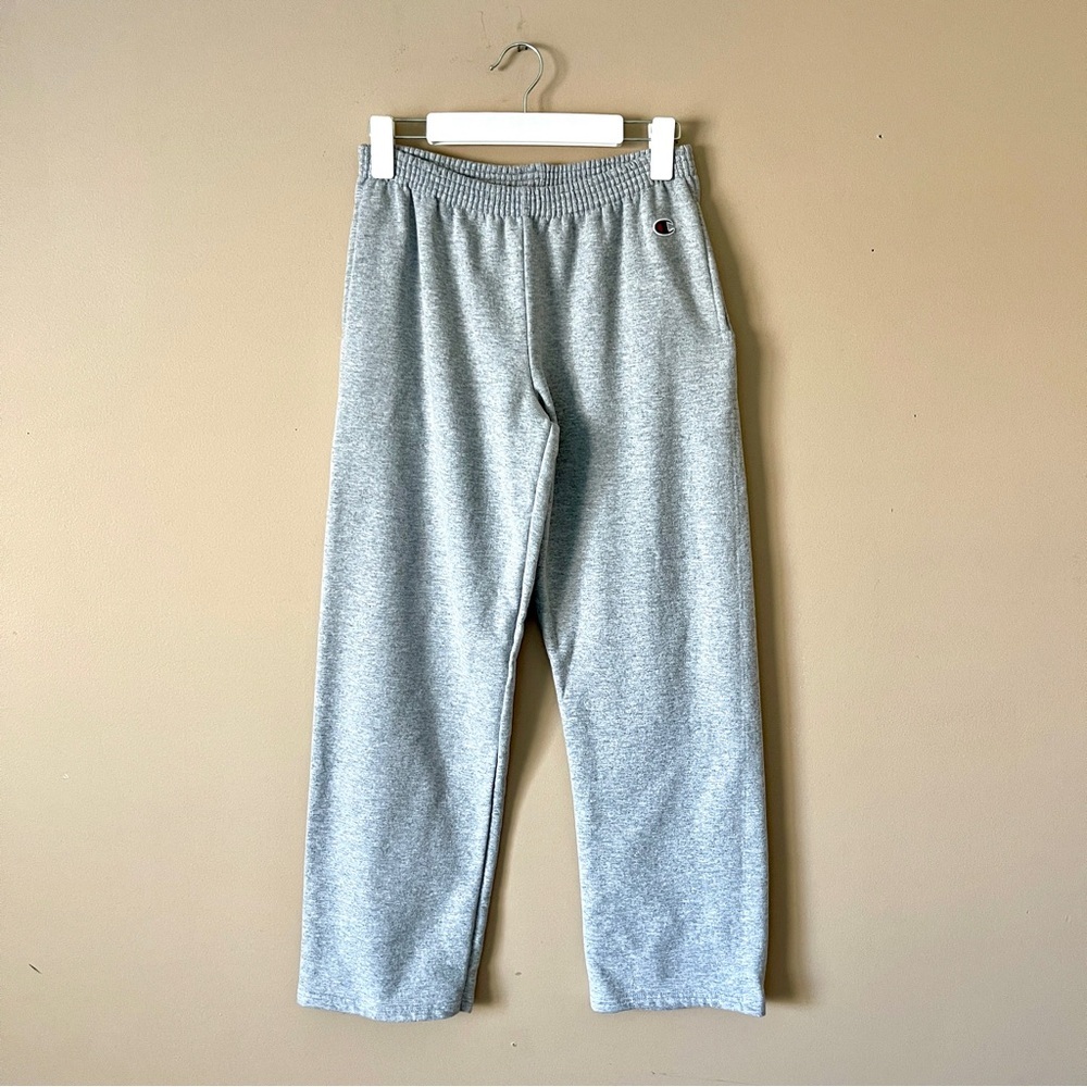 CHAMPION | Heather Gray Wide Leg Jogger Sweatpants Sz XL